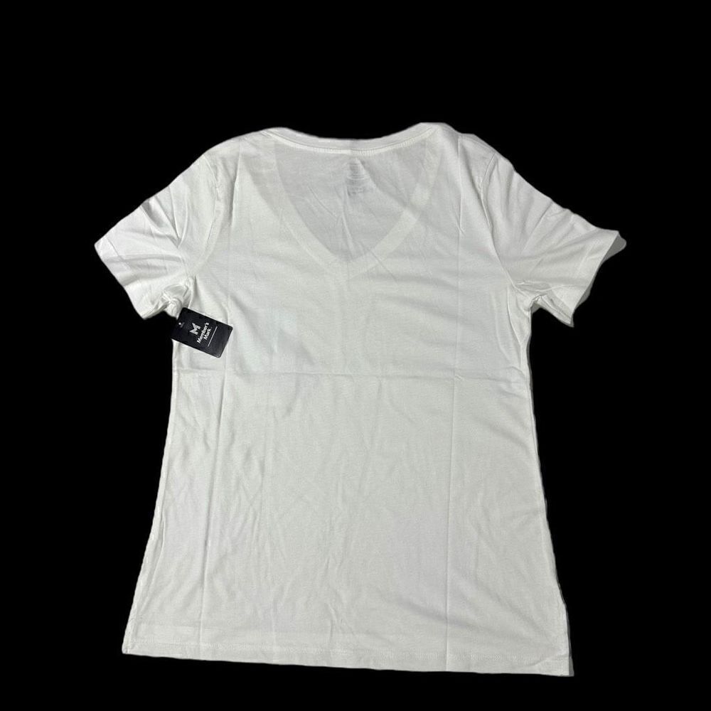 2 Pack - Member's Mark Women’s Short Sleeve V-Neck Tee Size Small - Picture 7 of 7